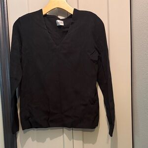 Chicos Elegant Black V-Neck Sweater